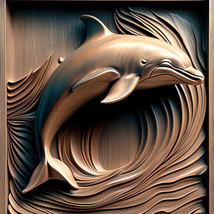 3D model st Dolphin (STL)